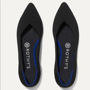 Rothy’s “The Point” flats with new insoles